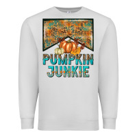 Dove Grey Pumpkin junkie Premium Sweatshirt - NancyCooperArtShop