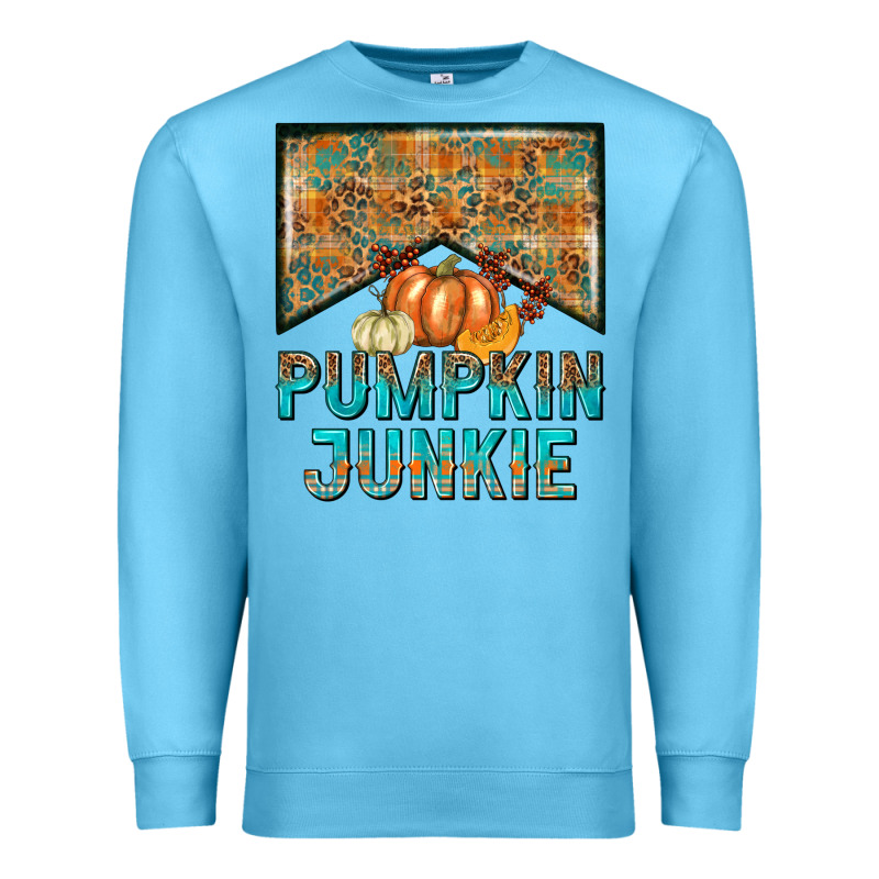 Pumpkin Junkie Premium Sweatshirt by NancyCooperArtShop | Teevron