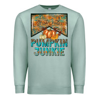Seafoam Pumpkin junkie Premium Sweatshirt - NancyCooperArtShop