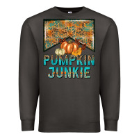 Smoke Pumpkin junkie Premium Sweatshirt - NancyCooperArtShop