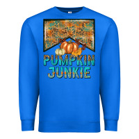 True Royal Pumpkin junkie Premium Sweatshirt - NancyCooperArtShop