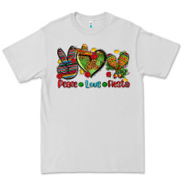 Dove Grey peace love fiesta ado Premium Tee - AdoDesignShop