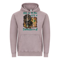 Vintage Zinc life is better with a dachshund Vintage Hoodie - BarkalooDesign