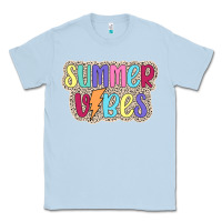 Dusty Blue summer vibes Classic Tee - JahusDesignShop