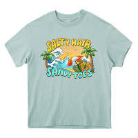 Arona salty hair sandy toes summer Heavy Core Tee - BarkalooDesign