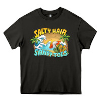 Asphalt salty hair sandy toes summer Heavy Core Tee - BarkalooDesign