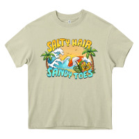 Mossy salty hair sandy toes summer Heavy Core Tee - BarkalooDesign