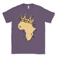 Lavender africa with crown Classic Tee - MaliasSmallBusiness