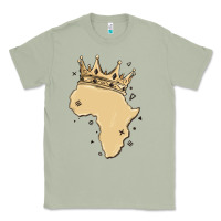 Matcha africa with crown Classic Tee - MaliasSmallBusiness