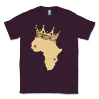 Plum africa with crown Classic Tee - MaliasSmallBusiness