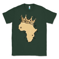 Sports Green africa with crown Classic Tee - MaliasSmallBusiness