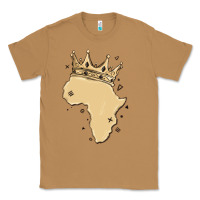Toasted Coconut africa with crown Classic Tee - MaliasSmallBusiness