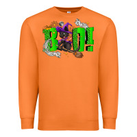 Carrot Boo! with black cat Halloween Premium Sweatshirt - NancyCooperArtShop