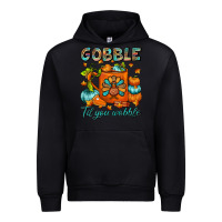 Black Gobble Til You Wobble Coffee Mug Urban Hoodie - FaDigitalArtStudio