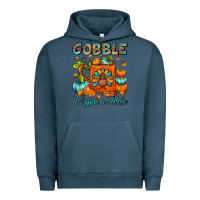 Pigment Midnight Navy Gobble Til You Wobble Coffee Mug Urban Hoodie - FaDigitalArtStudio