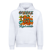 White Gobble Til You Wobble Coffee Mug Urban Hoodie - FaDigitalArtStudio