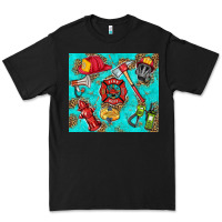 Black firefighter elementary Premium Tee - HRA Design Shop