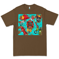 Cacao firefighter elementary Premium Tee - HRA Design Shop