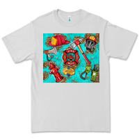 Dove Grey firefighter elementary Premium Tee - HRA Design Shop