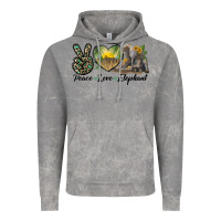 Cloud Rock Peace Love Elephant Vintage Hoodie - LillyAllenDesigns