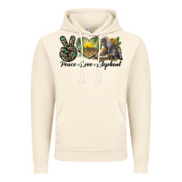 Vintage Artic Peace Love Elephant Vintage Hoodie - LillyAllenDesigns