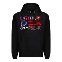 Black batter up pre k Premium Hoodie - JahusDesignShop