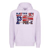 Lilac batter up pre k Premium Hoodie - JahusDesignShop
