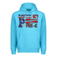 Ocean Blue batter up pre k Premium Hoodie - JahusDesignShop