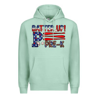 Seafoam batter up pre k Premium Hoodie - JahusDesignShop