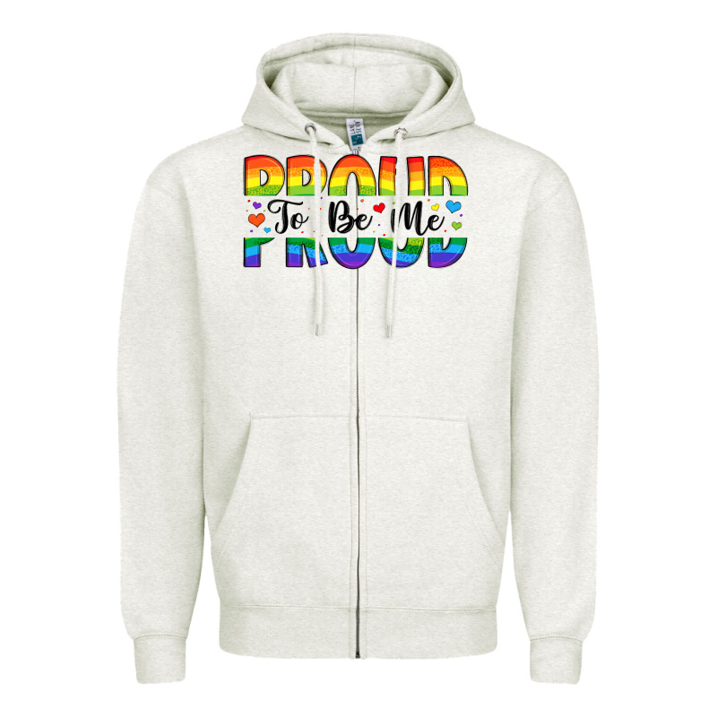 Proud To Be Me Zipper Hoodie by Artiststas | Teevron