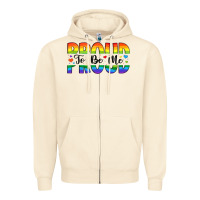 Sandshell proud to be me Zipper Hoodie - Artiststas