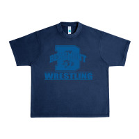 Navy beaumont wrestling Urban Heavy Tee - Jasminsmagicworld