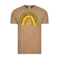Vintage Coffee Childhood cancer awareness rainbow Vintage Tee - Jasminsmagicworld