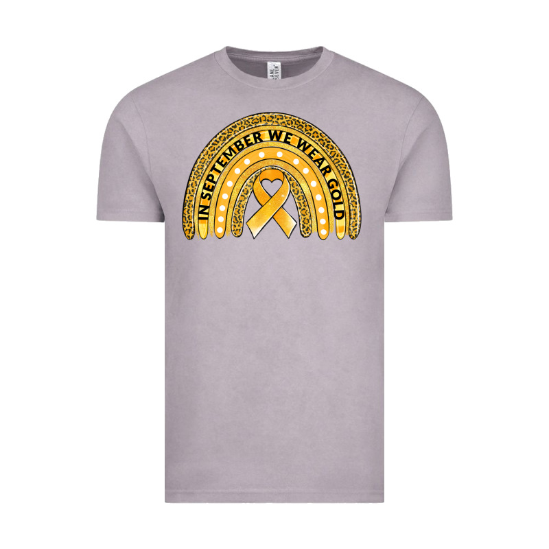 Childhood Cancer Awareness Rainbow Vintage Tee by Jasminsmagicworld | Teevron