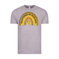 Vintage Zinc Childhood cancer awareness rainbow Vintage Tee - Jasminsmagicworld