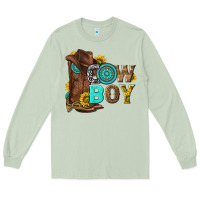 Matcha western cowboy Long Sleeve Tee - NancyCooperArtShop