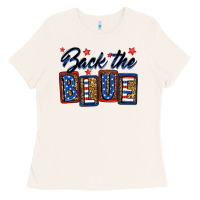 Bone Back the blue Ladies Tee - Neo Western