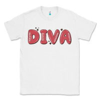 White diva Classic Tee - MaliasSmallBusiness