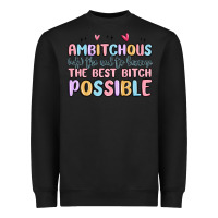 Black ambitchous (adj.) the need to become the best bitc Heavyweight Sweatshirt - MaliasSmallBusiness