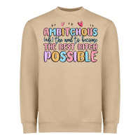 Mushroom ambitchous (adj.) the need to become the best bitc Heavyweight Sweatshirt - MaliasSmallBusiness