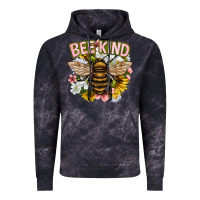 Cloud Black bee kind Vintage Hoodie - NancyCooperArtShop