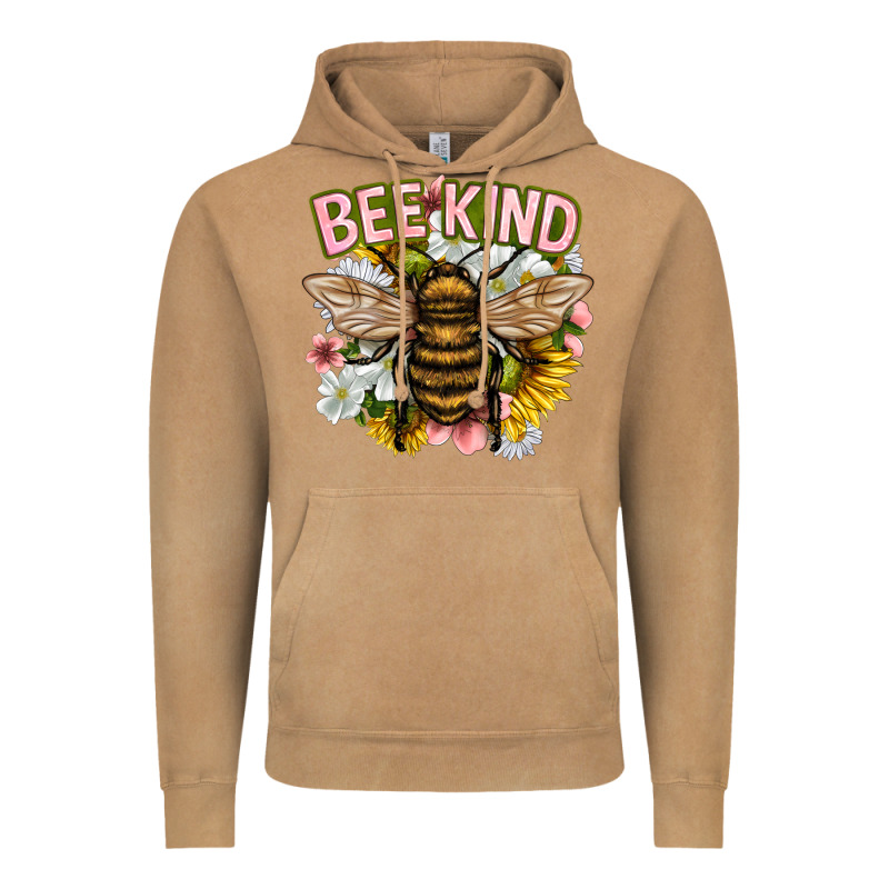 Bee Kind Vintage Hoodie by NancyCooperArtShop | Teevron
