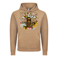 Vintage Coffee bee kind Vintage Hoodie - NancyCooperArtShop