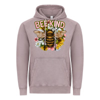 Vintage Zinc bee kind Vintage Hoodie - NancyCooperArtShop