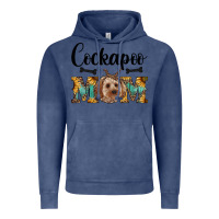 Vintage Denim Western Cockapoo Mom Vintage Hoodie - RanaPortraitStore