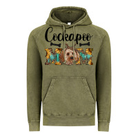 Vintage Olive Western Cockapoo Mom Vintage Hoodie - RanaPortraitStore