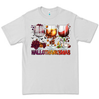 Dove Grey hallothanksmas halloween thanksgiving  christmas wine Premium Tee - FaDigitalArtStudio