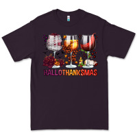 Plum hallothanksmas halloween thanksgiving  christmas wine Premium Tee - FaDigitalArtStudio