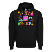 Black safe space Zipper Hoodie - Artiststas