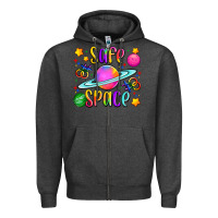 Charcoal Heather safe space Zipper Hoodie - Artiststas